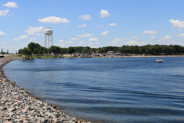 shore of big lake